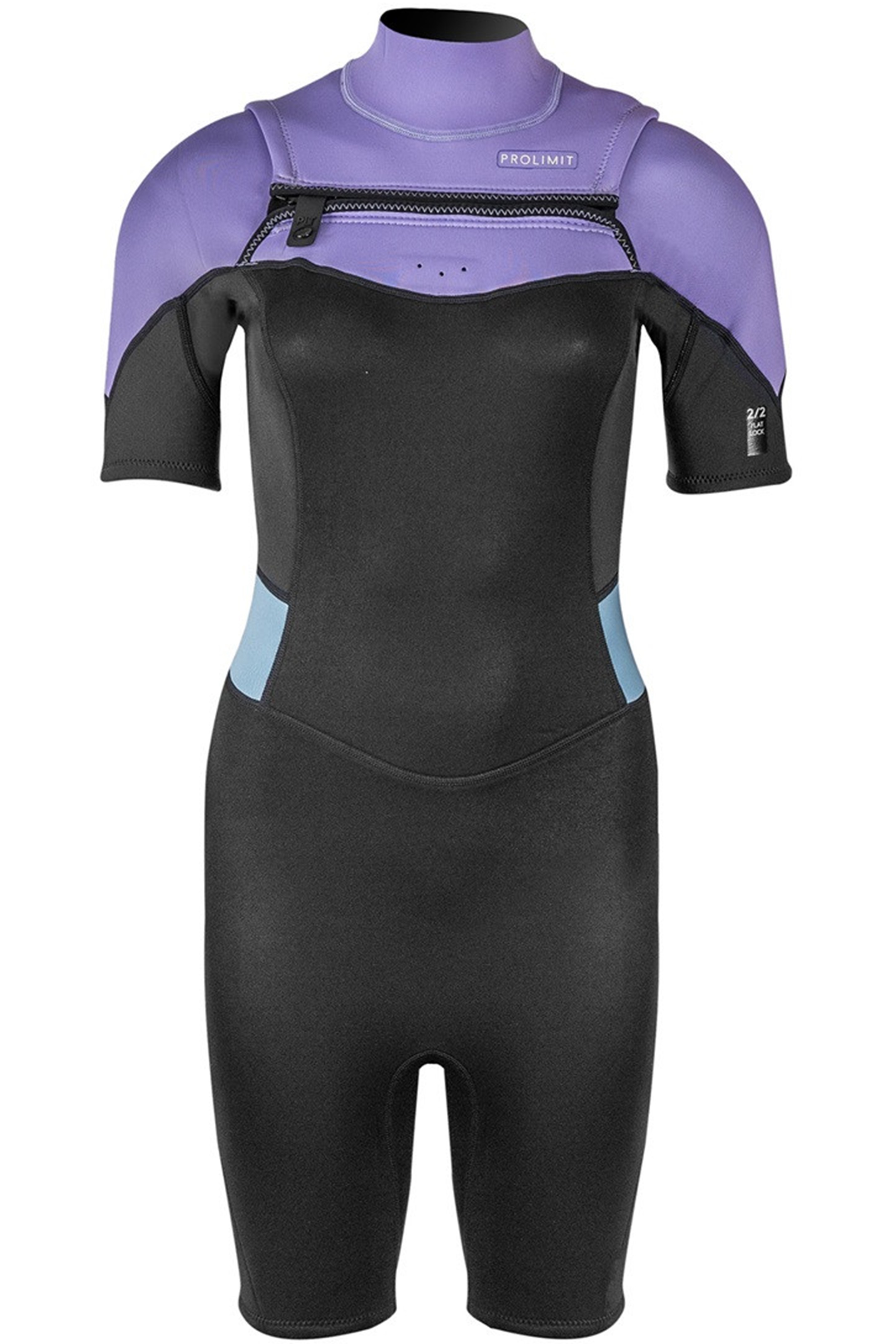 Prolimit-Fire 2/2 Shorty Double Zip Frontal Combinaison Néoprène