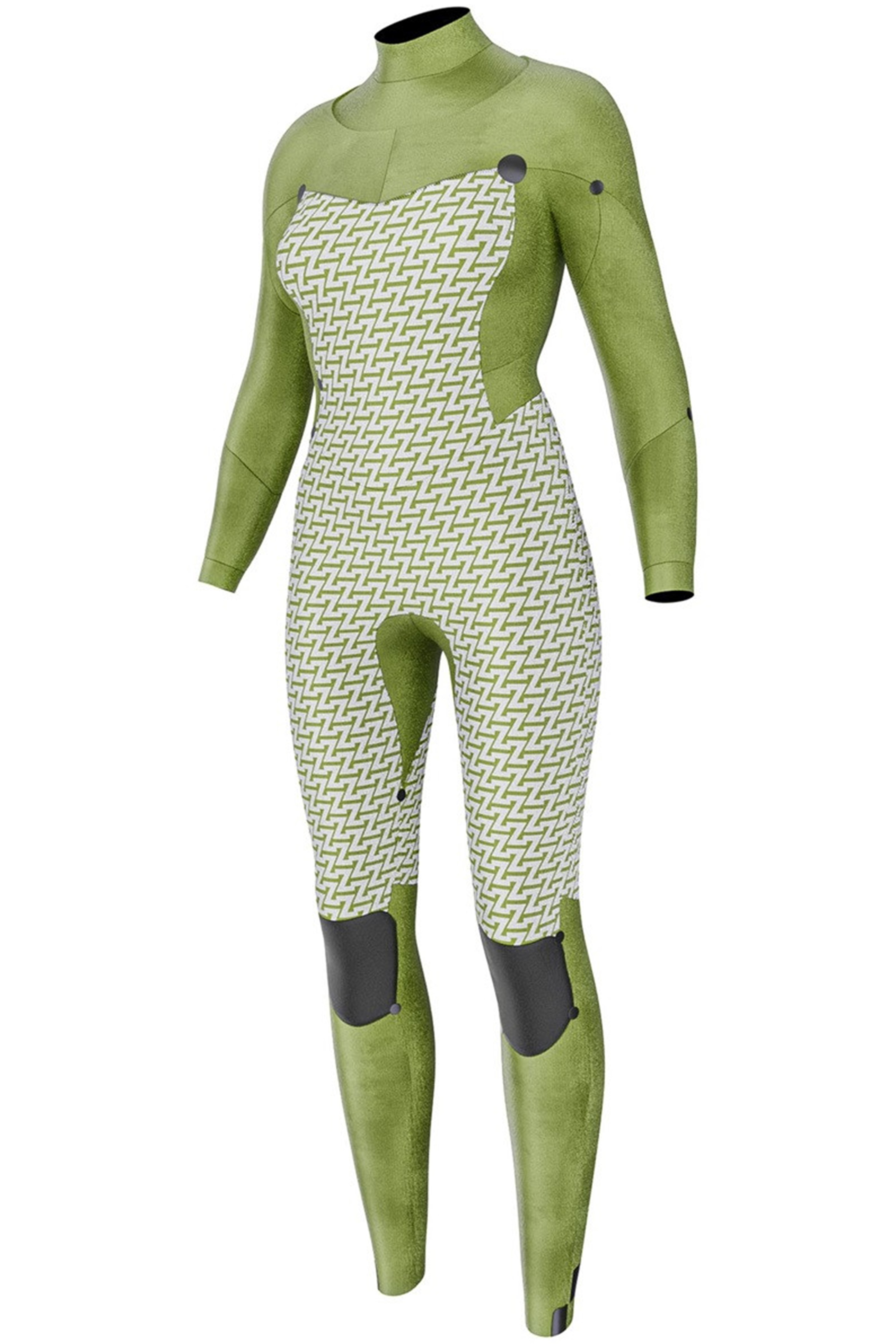 Prolimit-Flare 5/4 Double Zip Frontal 2026 Combinaison Néoprène Femme