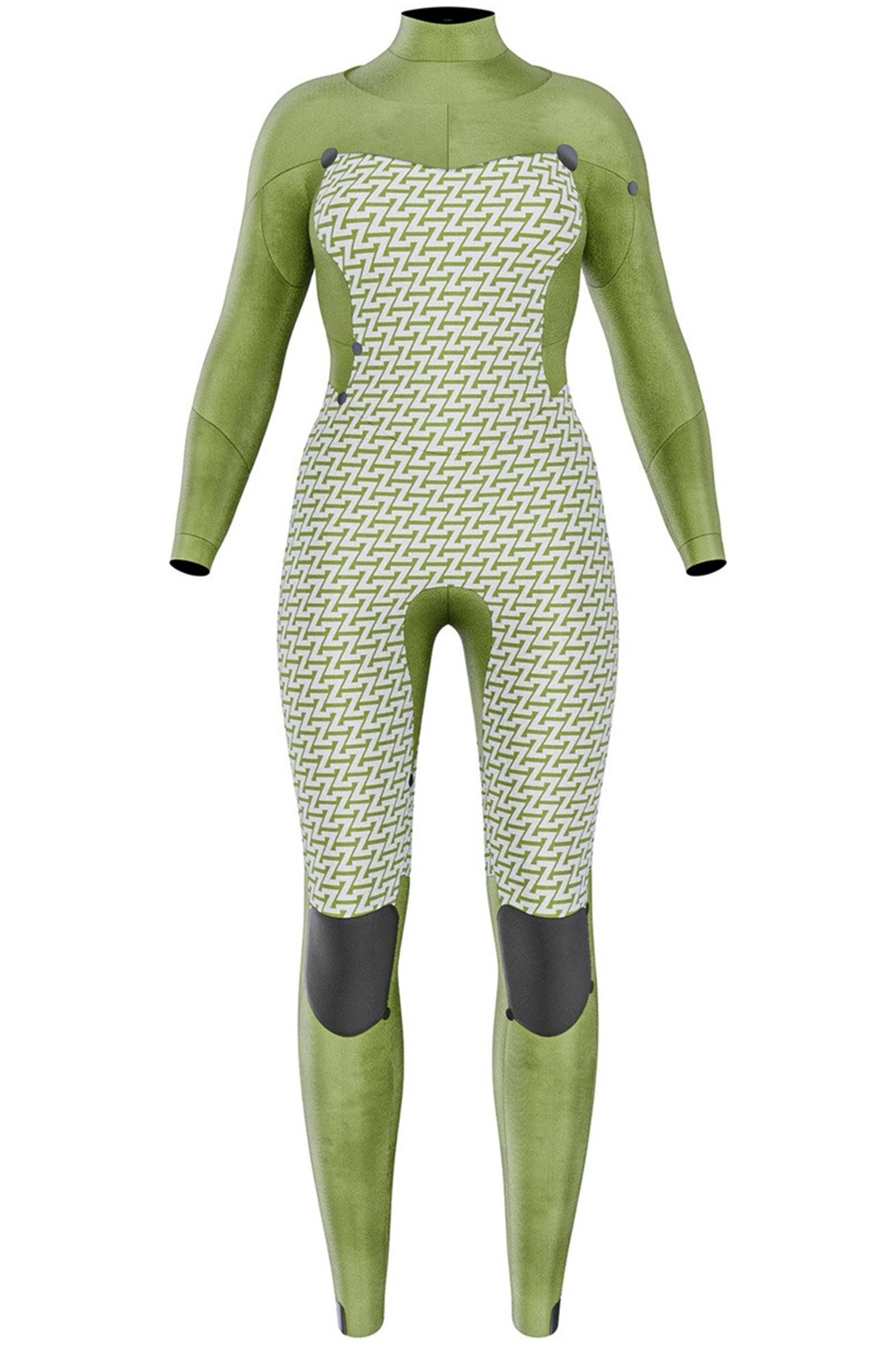 Prolimit-Flare 5/4 Double Zip Frontal 2026 Combinaison Néoprène Femme
