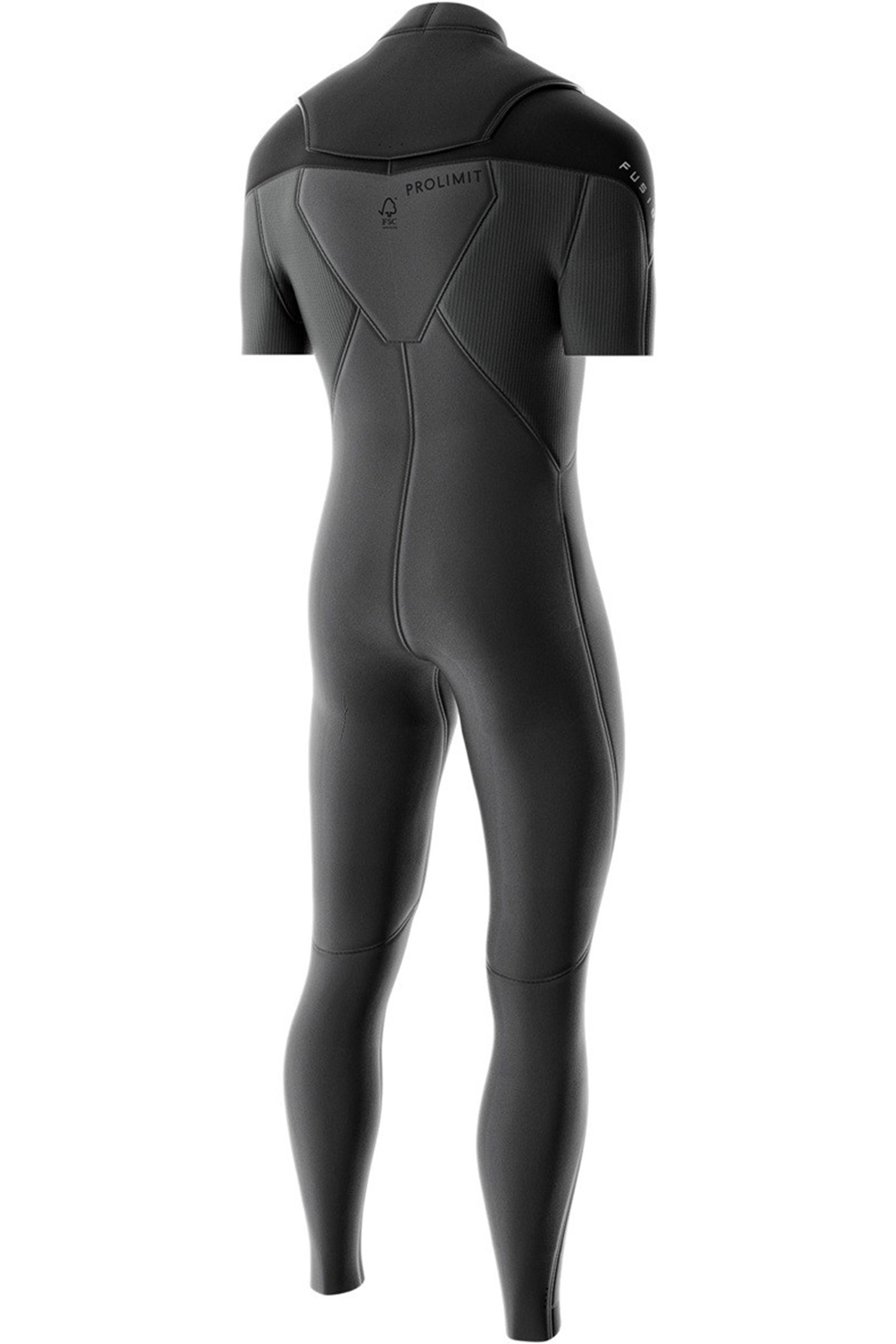 Prolimit-Fusion 3/2 Manches Courtes Double Zip Frontal 2026 Combinaison Néoprène