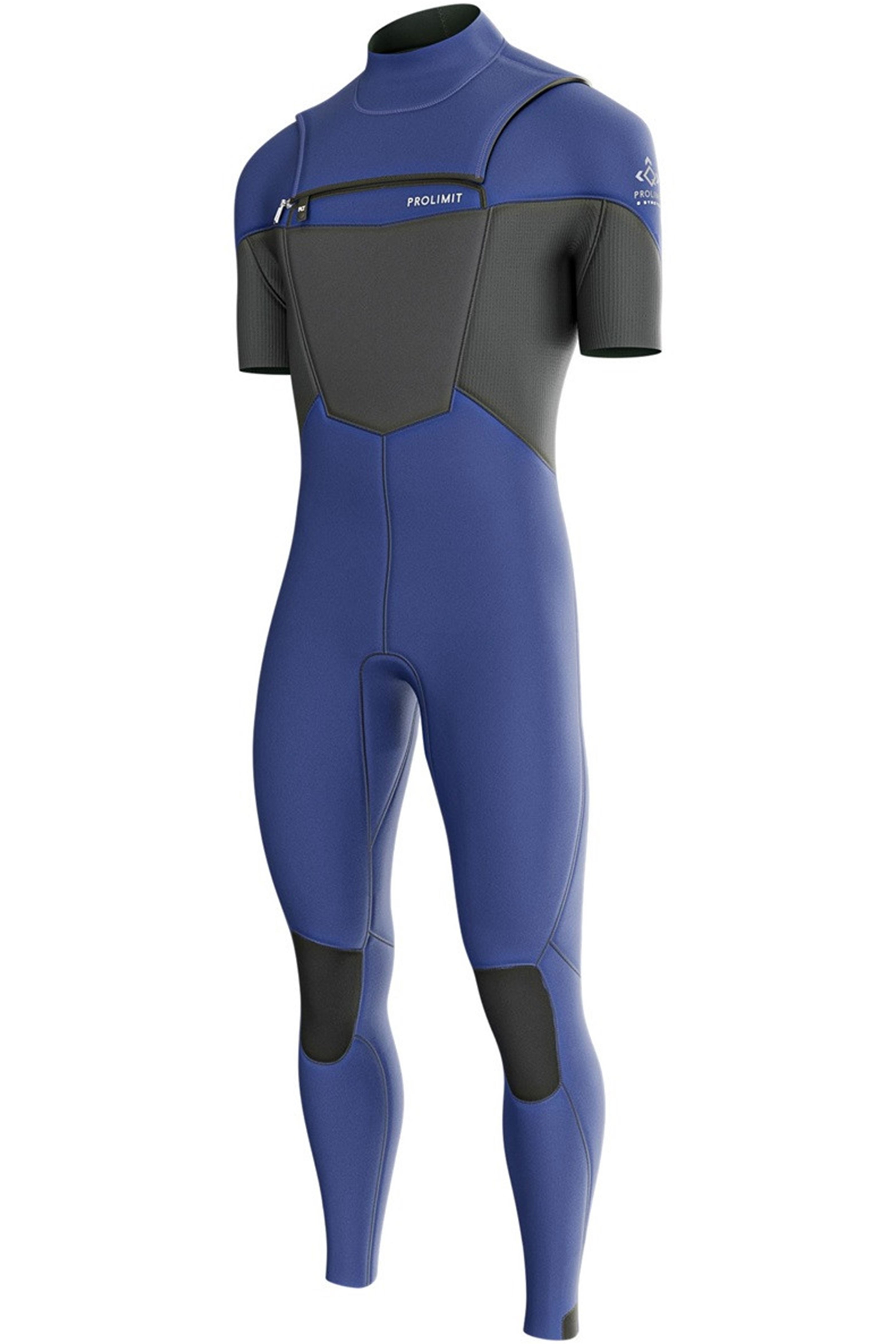 Prolimit-Fusion 3/2 Manches Courtes Double Zip Frontal 2026 Combinaison Néoprène
