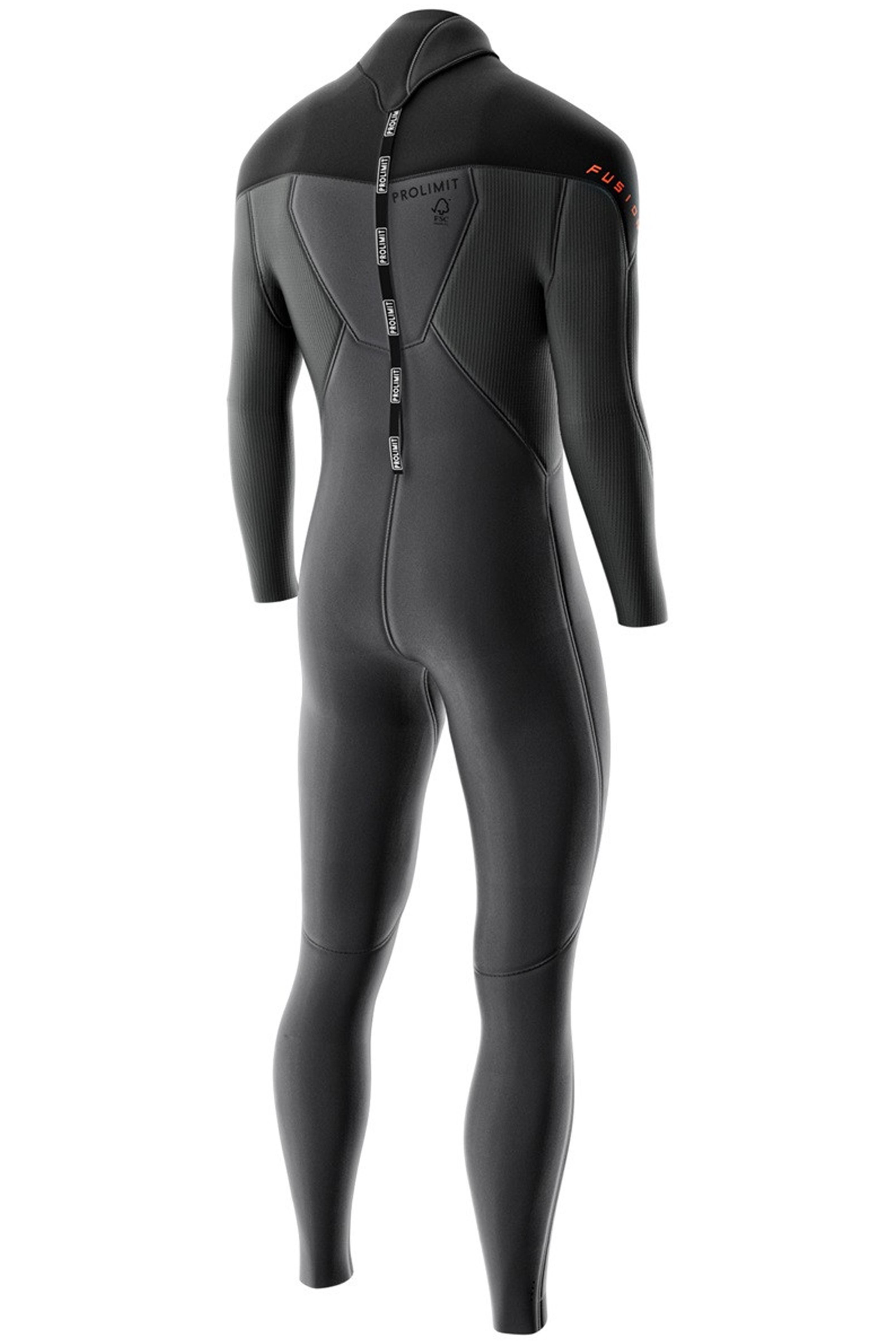 Prolimit-Fusion 4/3 Zip Dorsal 2026 Combinaison Néoprène
