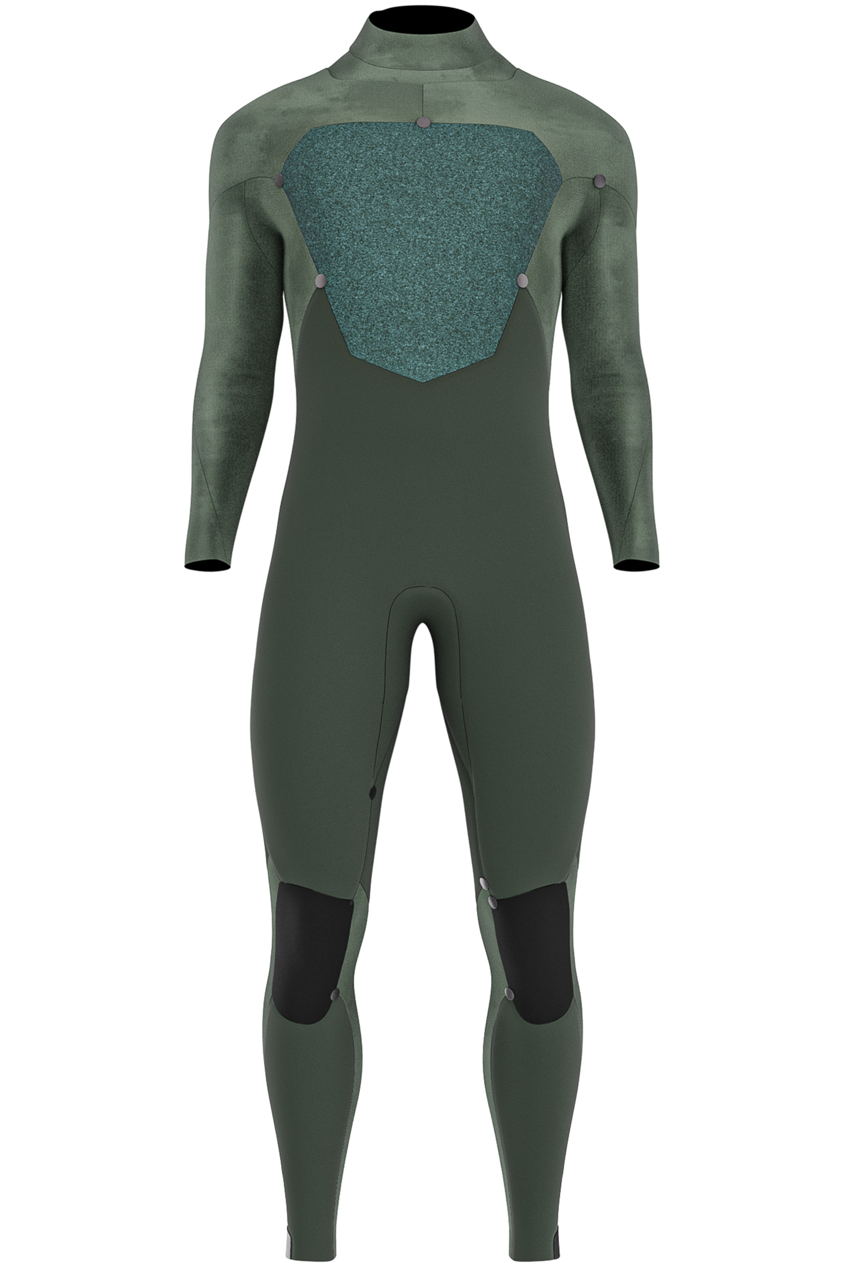 Prolimit-Fusion 5/4 Double Frontzip 2026 Combinaison Néoprène