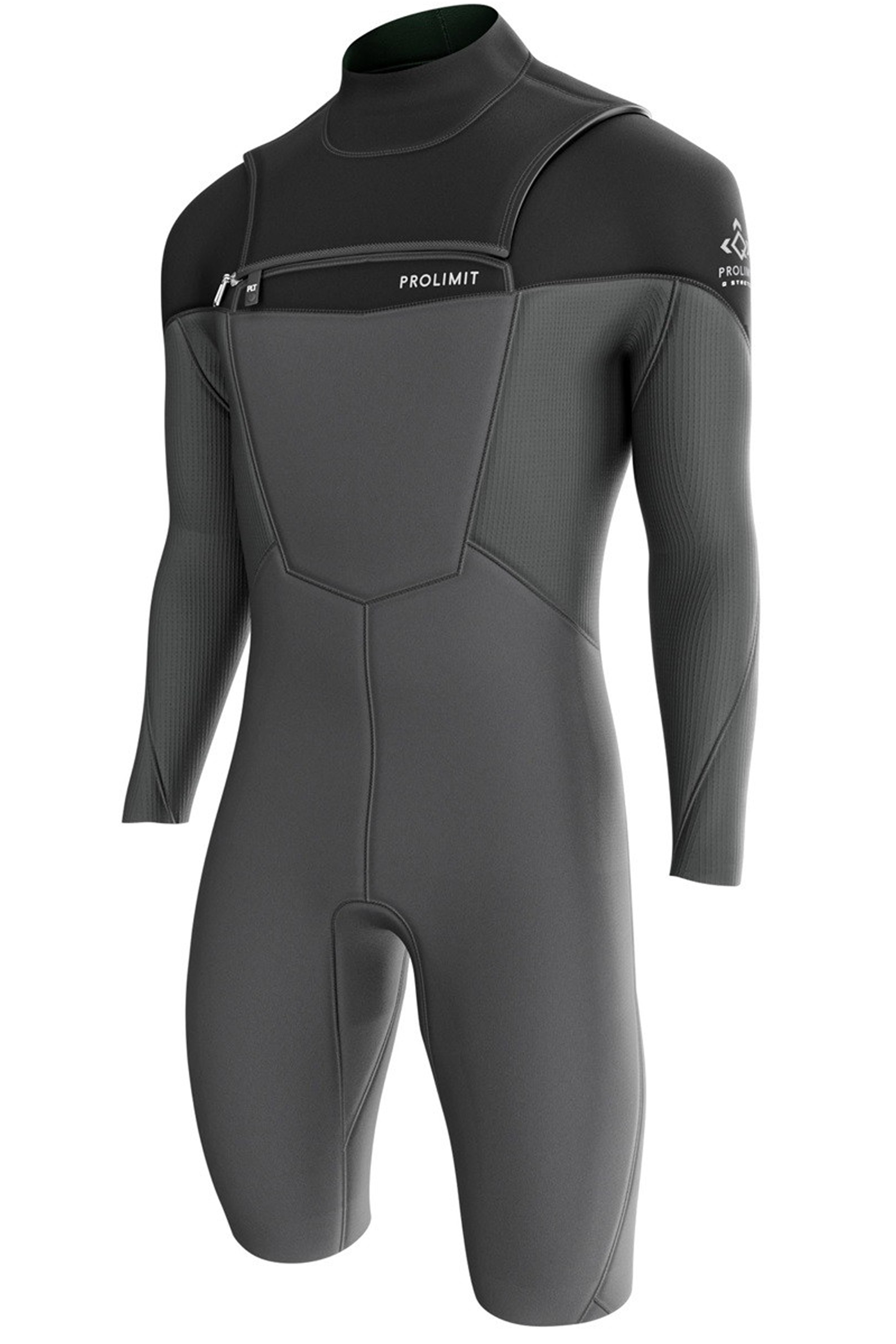 Prolimit-Fusion Sunset 2/2 Shorty Manches Longues Double Zip Frontal 2026 Combinaison Néoprène