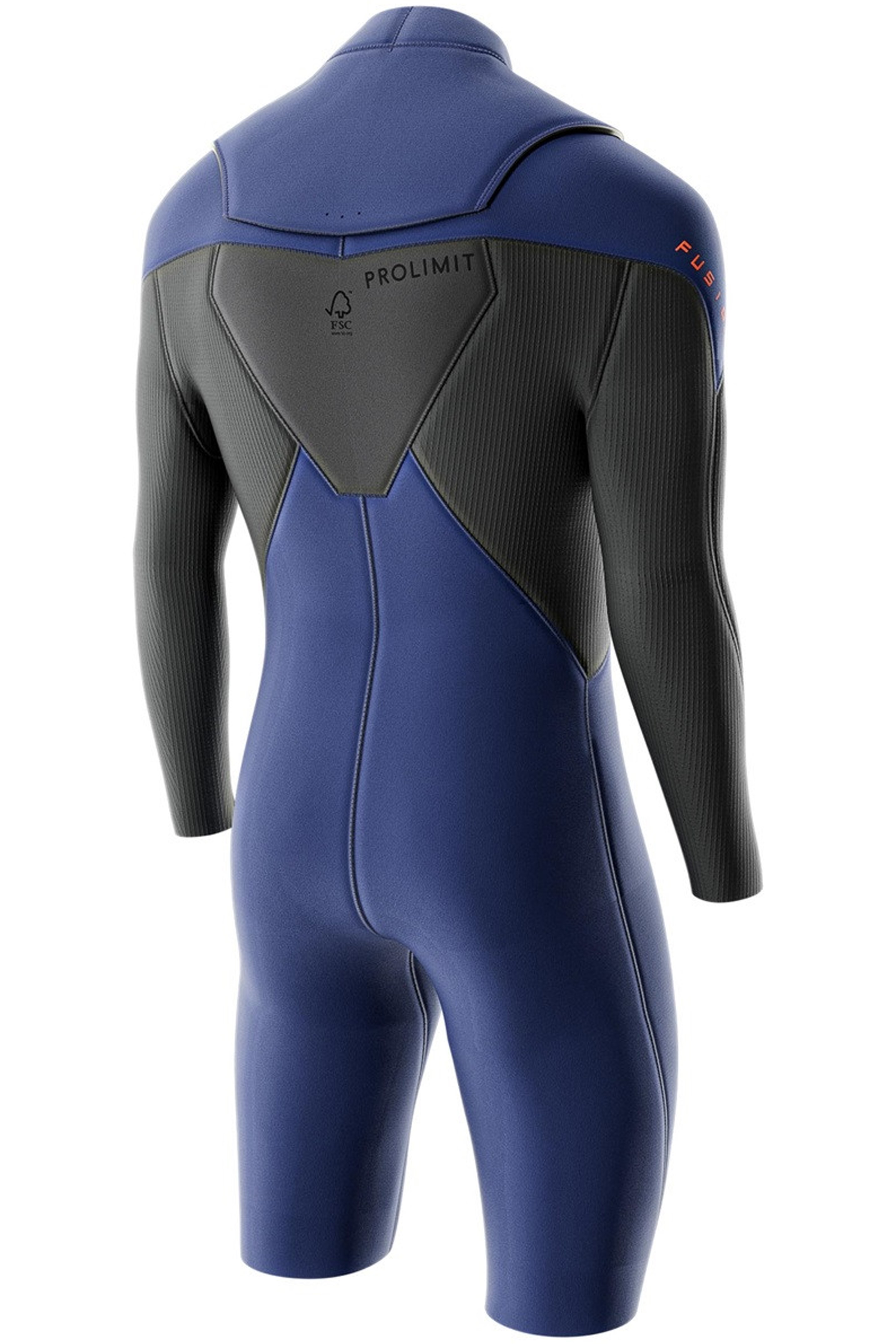 Prolimit-Fusion Sunset 2/2 Shorty Manches Longues Double Zip Frontal 2026 Combinaison Néoprène
