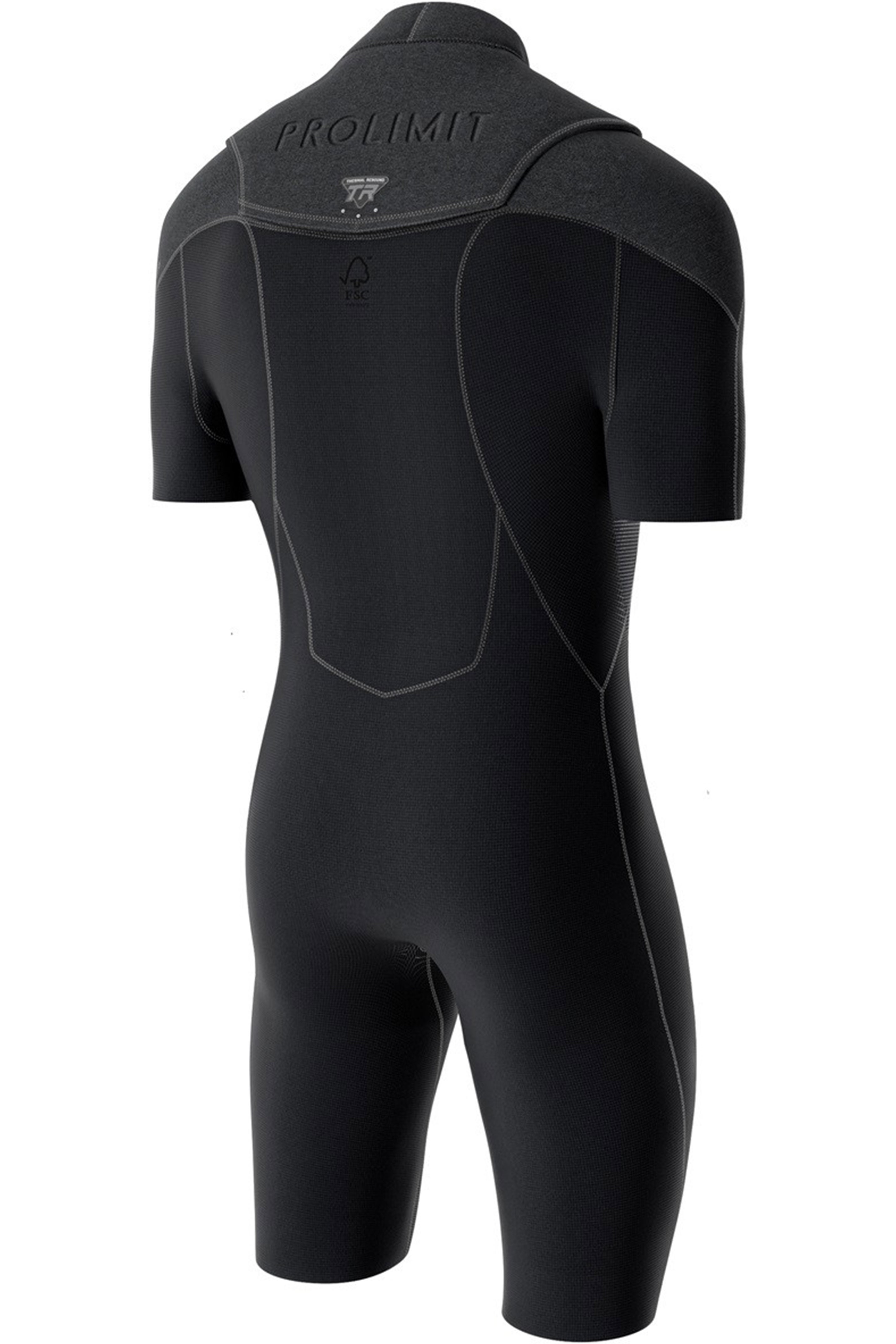 Prolimit-Mercury Shorty 2/2 Double Zip Frontal 2026 Combinaison Néoprène
