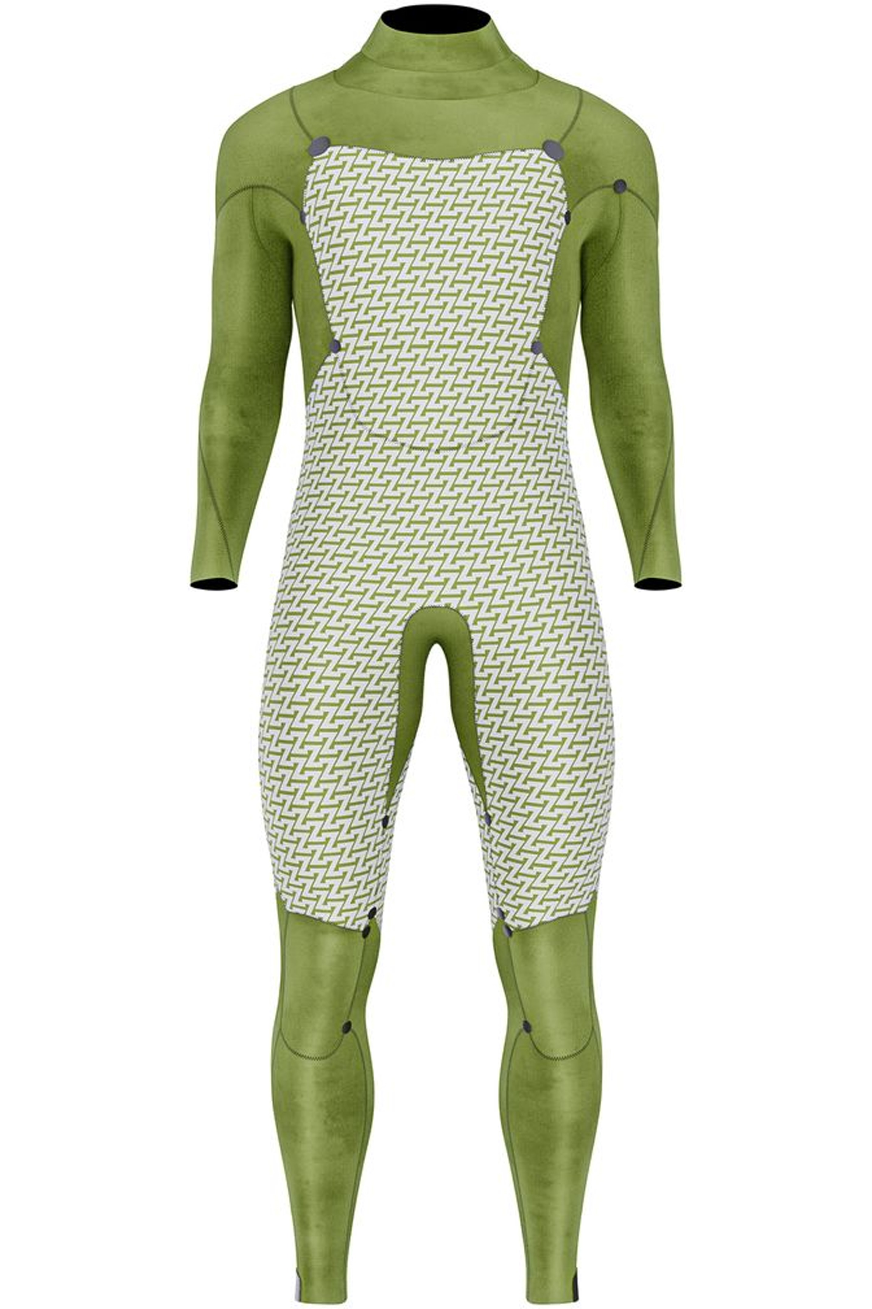 Prolimit-Predator 3/2 Double Frontzip 2026 Combinaison Néoprène
