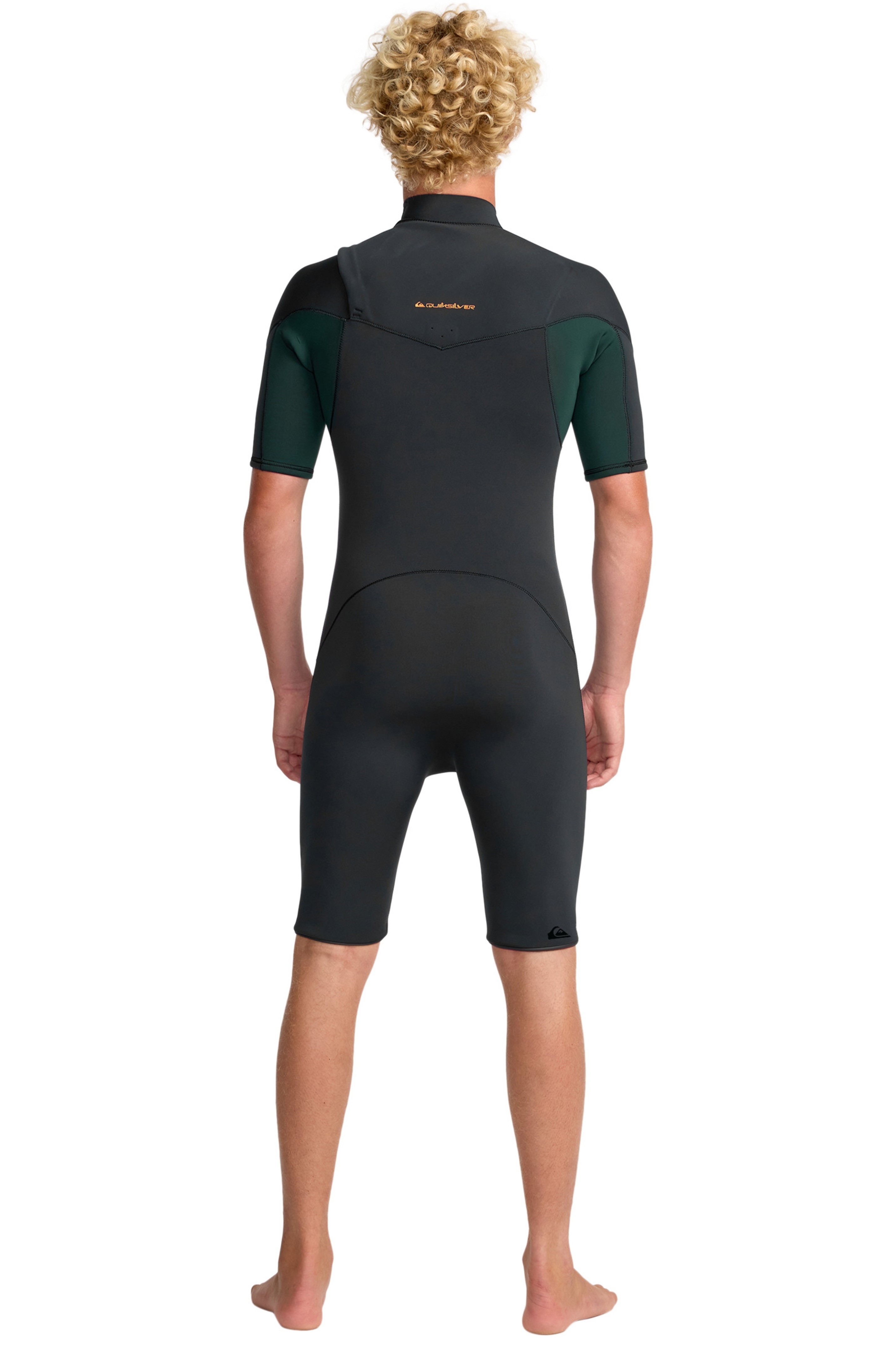 Quiksilver-Everyday Sessions 2/2 Frontzip Shorty Combinaison néoprène