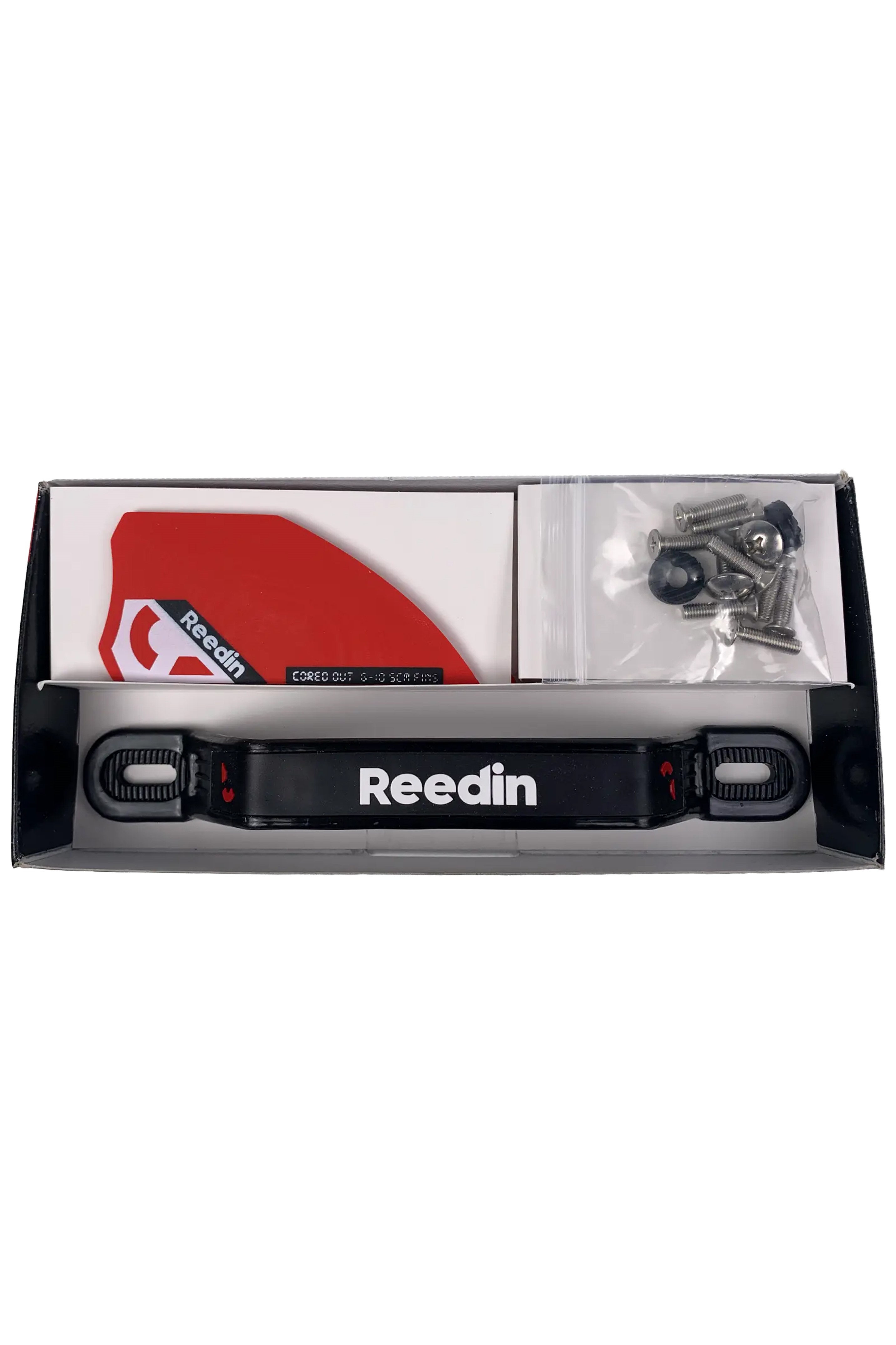 Reedin Kiteboarding-Set d'Ailerons 5cm avec poignée twintip
