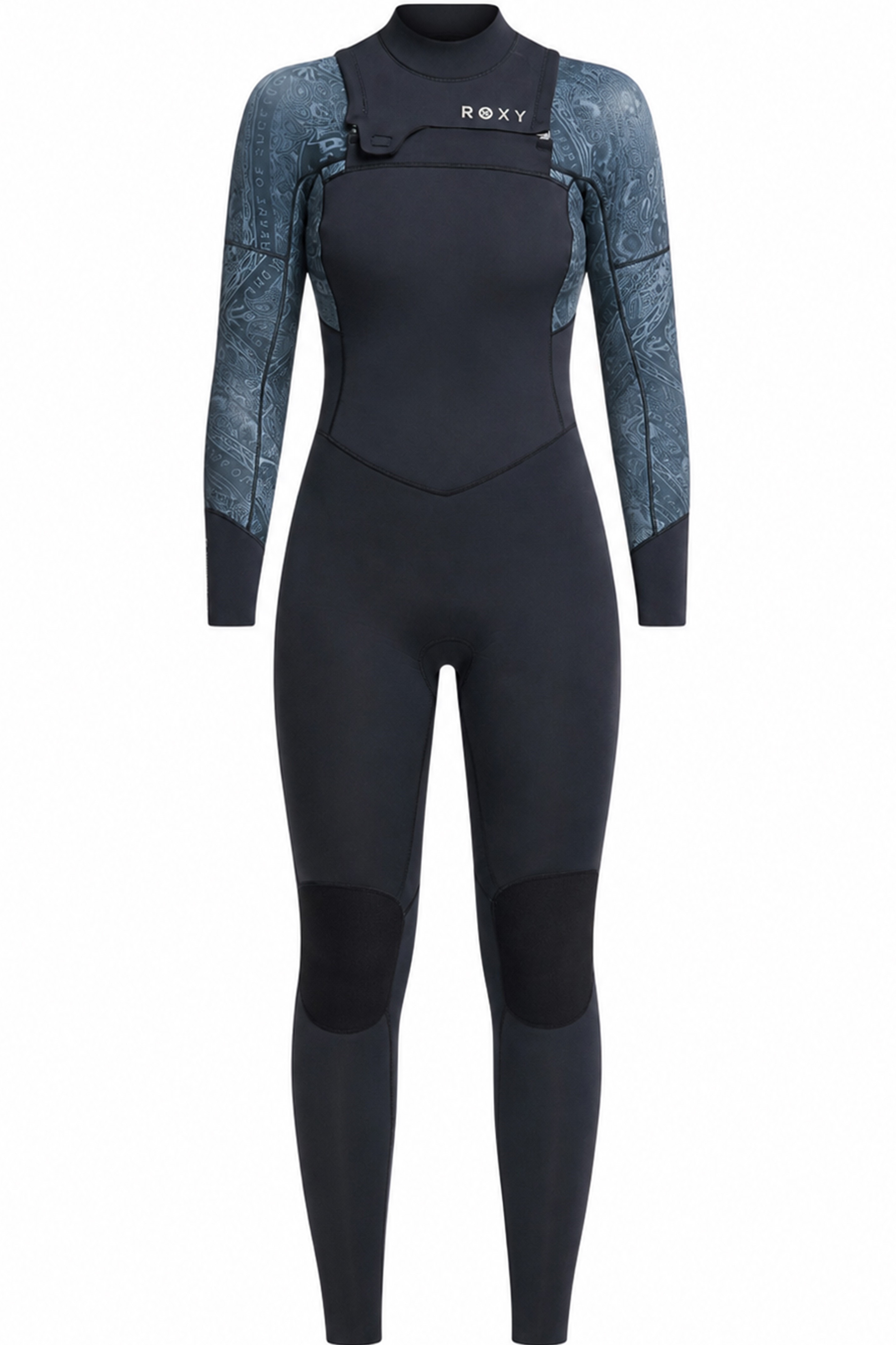 Roxy-Swell Natural 4/3 Frontzip Combinaison Néoprène Femme