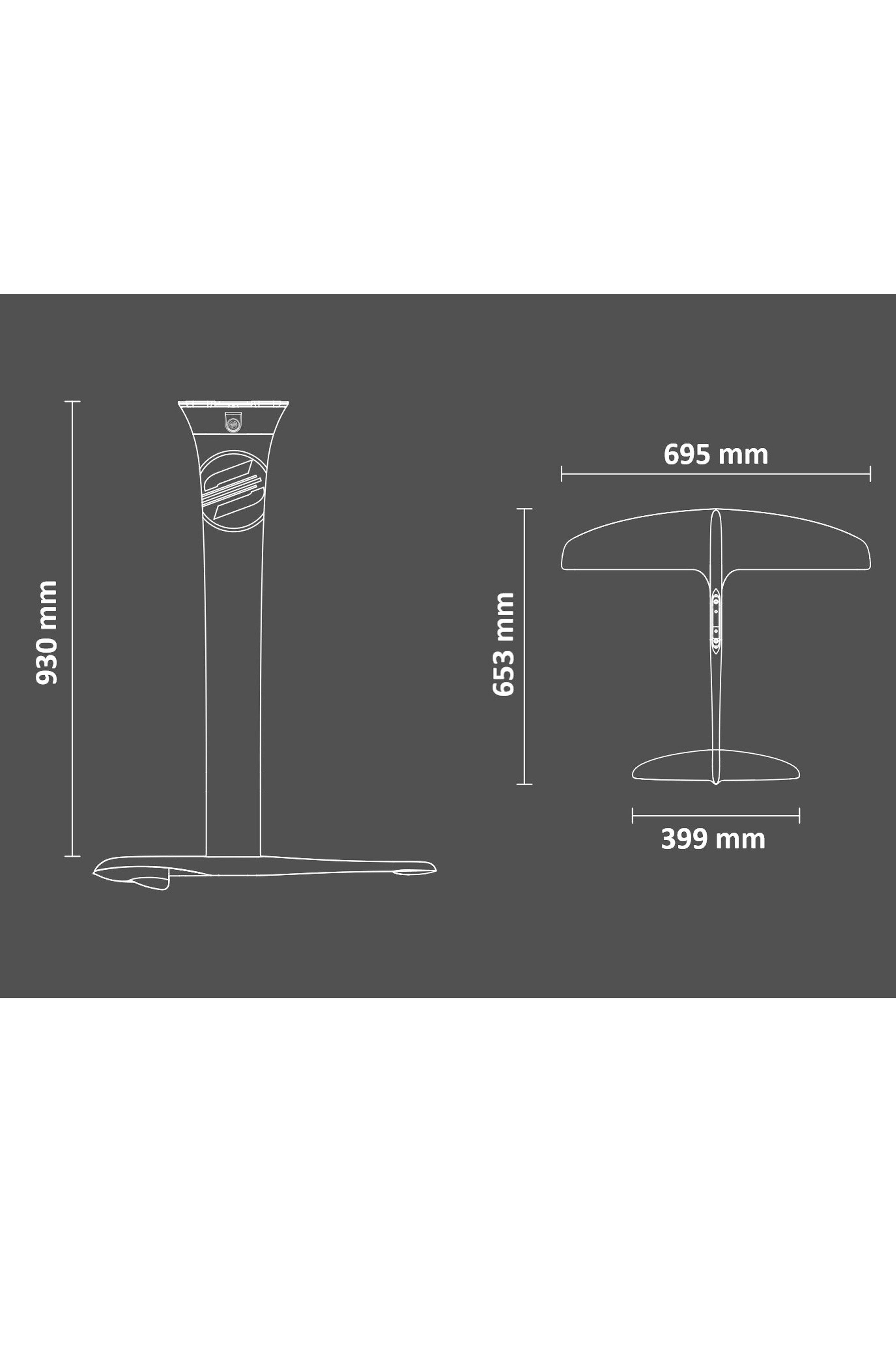 Sabfoil-695 Kraken Modular Hydrofoil
